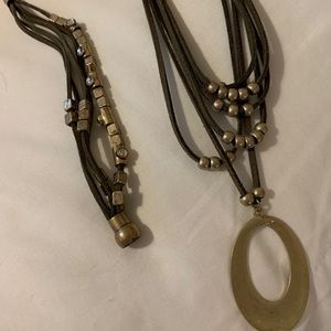 Necklace & bracelet